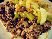 A picture of cheesesteak
