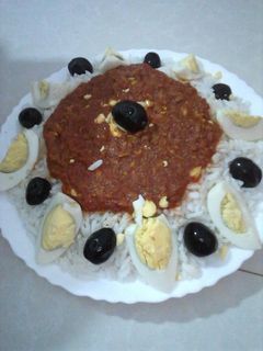 صورة لوصفة رز بالصوص