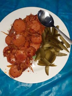 عکسی از دستور سوسیس بندری