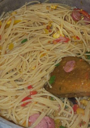 A picture of Mixed Vegetable Pasta.