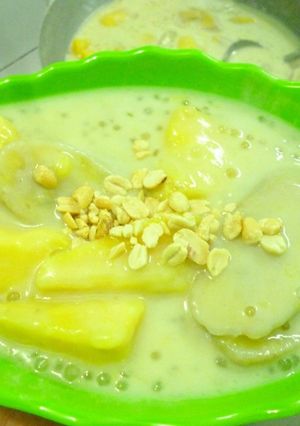 Hình của món Chè Chuối Khoai Lang.