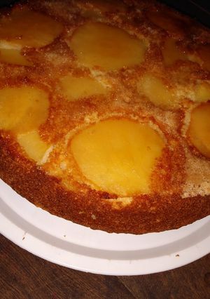 Una foto de Torta de manzana