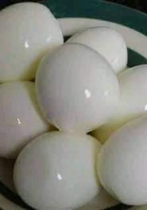 صورة لوصفة بيض مسلوق