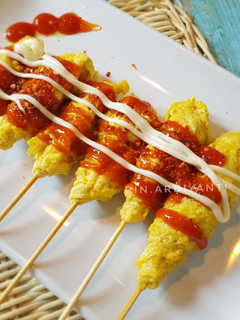 Foto resep 259. Sate Telur Gulung (Booming lagi Jajanan SD)