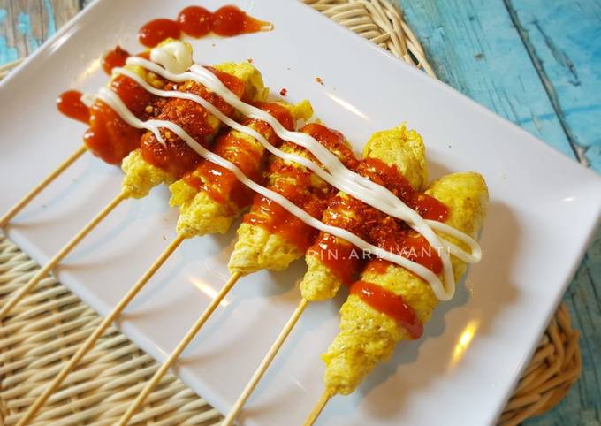 Resep 259 Sate Telur Gulung Booming Lagi Jajanan Sd Oleh Mommy