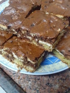 صورة لوصفة كيكة البسكويت المخبوز 🍰