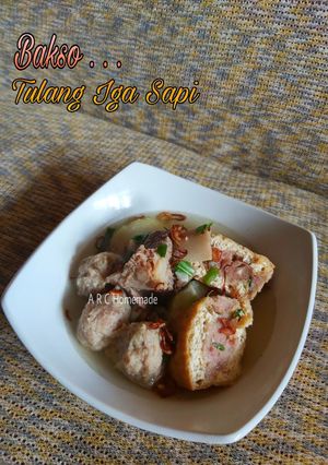 Foto resep Bakso Tulang Iga