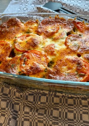 Rakott mediterrán zöldségek recept fotója