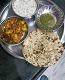 Makka methi roti