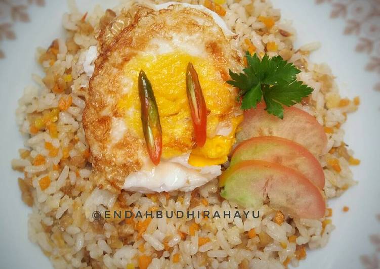 Nasi goreng kencur tempe resep keluarga