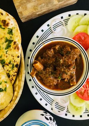 A picture of Mutton Rogan Josh.