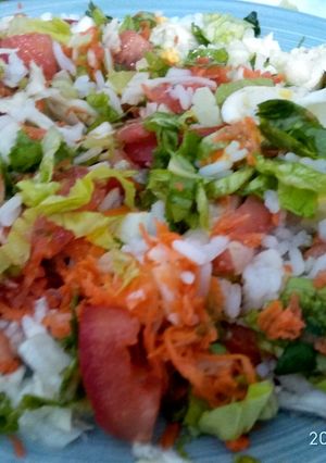 Una foto de Ensalada para acompañar carnes