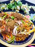 Mutton leg roast