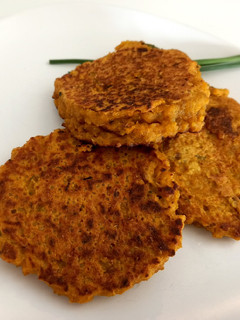 Una foto de Hamburguesas de quinoa y zapallo