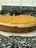 Tarta de 3 chocolates