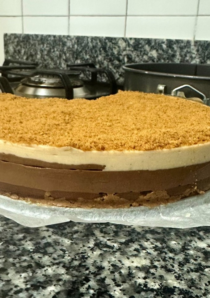 Una foto de Tarta de 3 chocolates