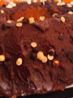 صورة لوصفة كيكة 🥧 الشكولاطة 🍫الرخامية🤤