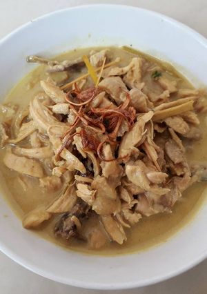 Foto resep Ayam Suwir Bumbu Kuning