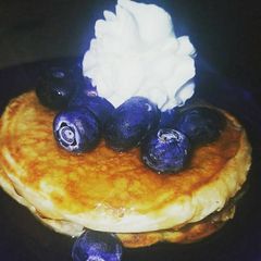 A picture of Greek Yogurt Pancakes.