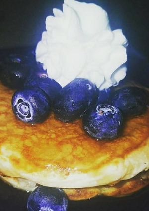 A picture of Greek Yogurt Pancakes.