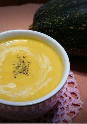 南瓜馬鈴薯濃湯 的食譜成品照片