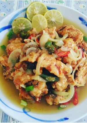 Foto resep Ayam Saus Lemon