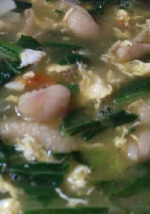 Foto resep 64#Kuah telor kulit ayam