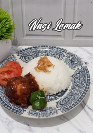 Foto resep Nasi Lemak Sederhana