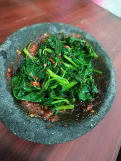 Foto resep Plecing Kangkung sambal rujak