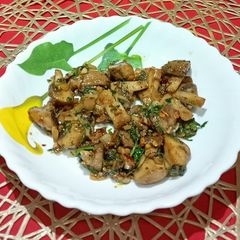 Butter Garlic Mushrooms A picture of Butter Garlic Mushrooms.