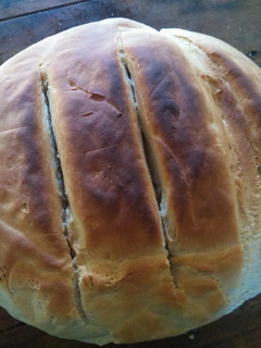 Una foto de Pan de campo