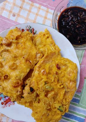 Foto resep Tempe mendoan sambal kecap (versi kriuk)