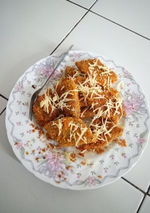 Foto resep Naget pisang kepok
