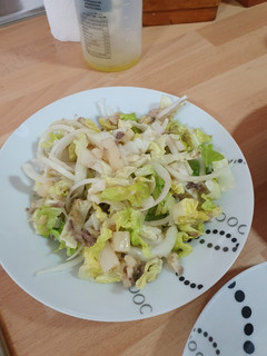 Una foto de Ensalada de espárragos