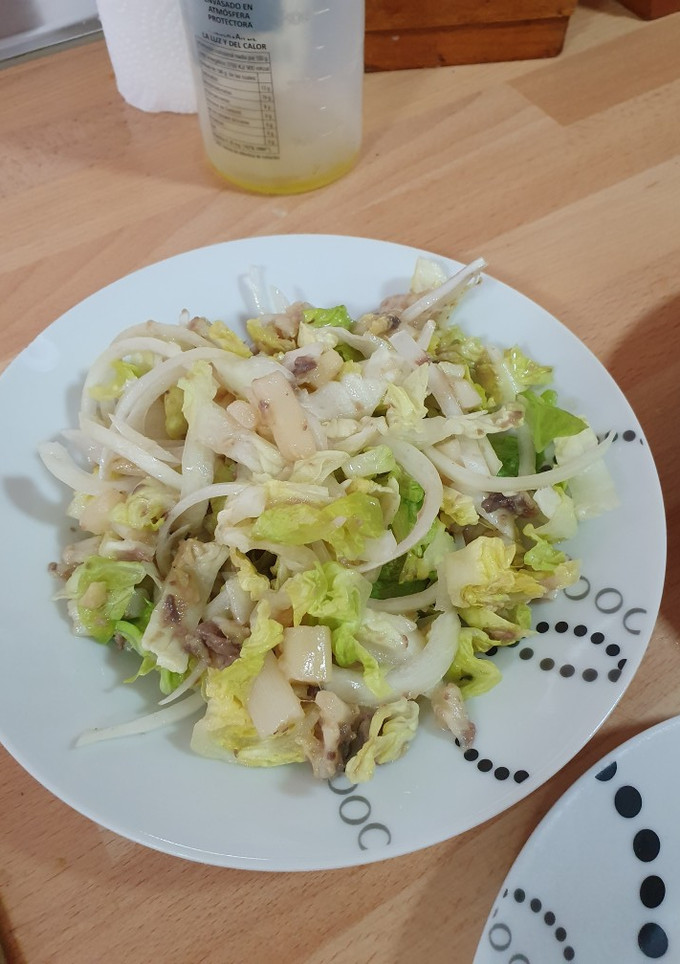 Una foto de Ensalada de espárragos