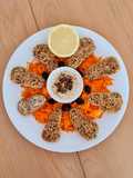 Nuggets no pollo ♥ 🐔 de garbanzos y sin fécula ♥ 🐥 vegetarianos con opción vegana