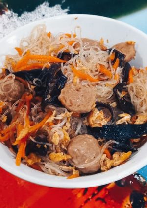 Foto resep 37.1. Soun goreng
