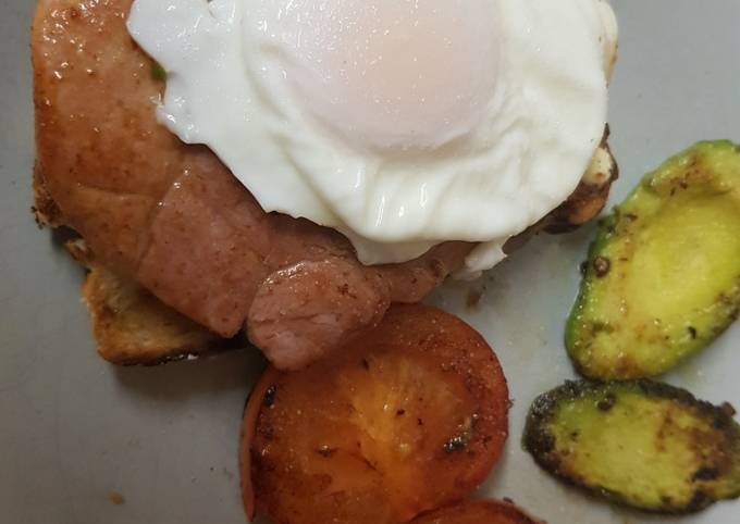 My Gammon steak Dinner ❤ Recipe