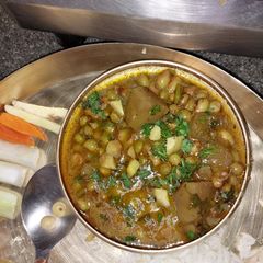 A picture of Green tuvar /ahrhar sabji   #tasteand flavour.