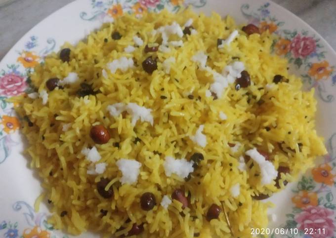 How to Prepare Perfect Coconut rice