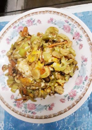 รูปของ พริกหยวกผัดไข่