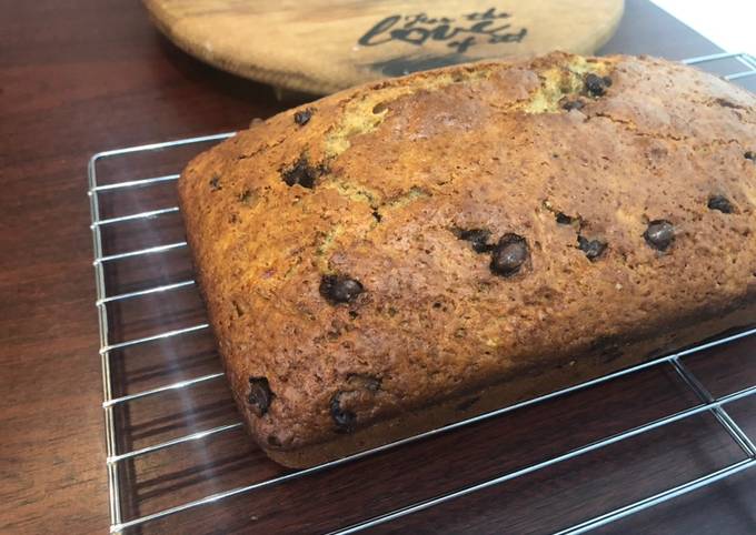 Easiest Way to Make Quick Banana Chocolate Chip Bread - Easy Dinner Recipes for Family