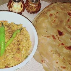 A picture of Mash ki dal.