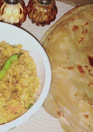 A picture of Mash ki dal.