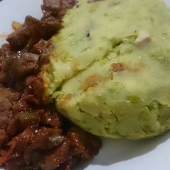 Liver and mokimo A picture of Liver and mokimo.