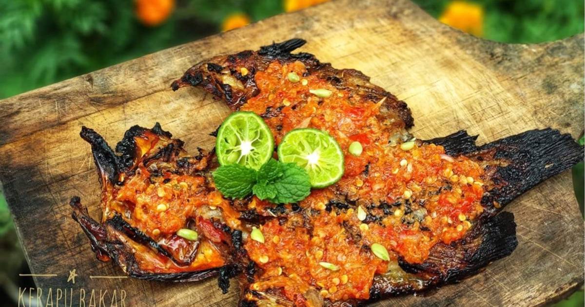 Resep Kerapu Bakar Sambal Lombok Oleh Shekitchens Cookpad 