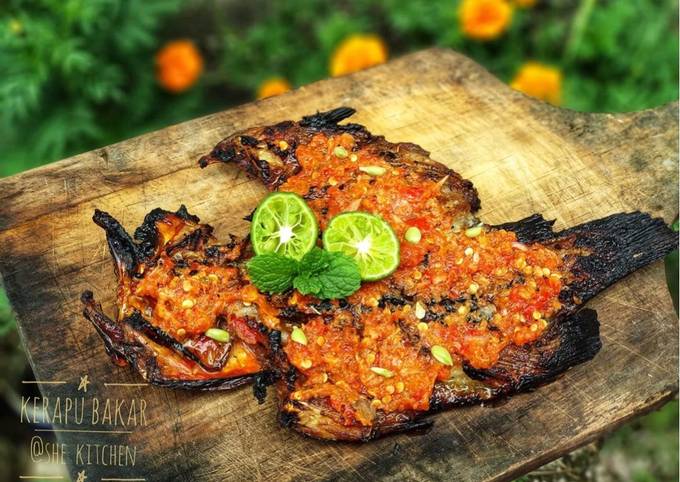 Resep Kerapu Bakar Sambal Lombok Oleh Shekitchens Cookpad 