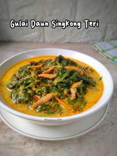 Foto resep Gulai Daun Singkong Teri