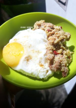 Foto resep Udang Goreng Telur Asin