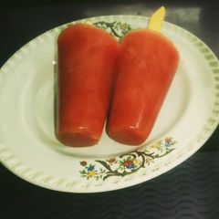 A picture of Khata Meetha Water melon kulfi.